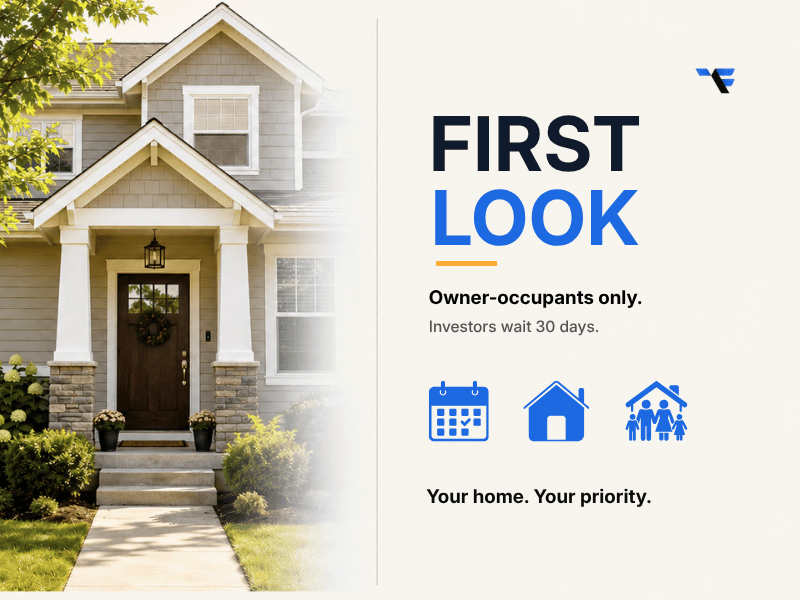 The HomePath First Look Program: Why Owner-Occupants Get a Head Start