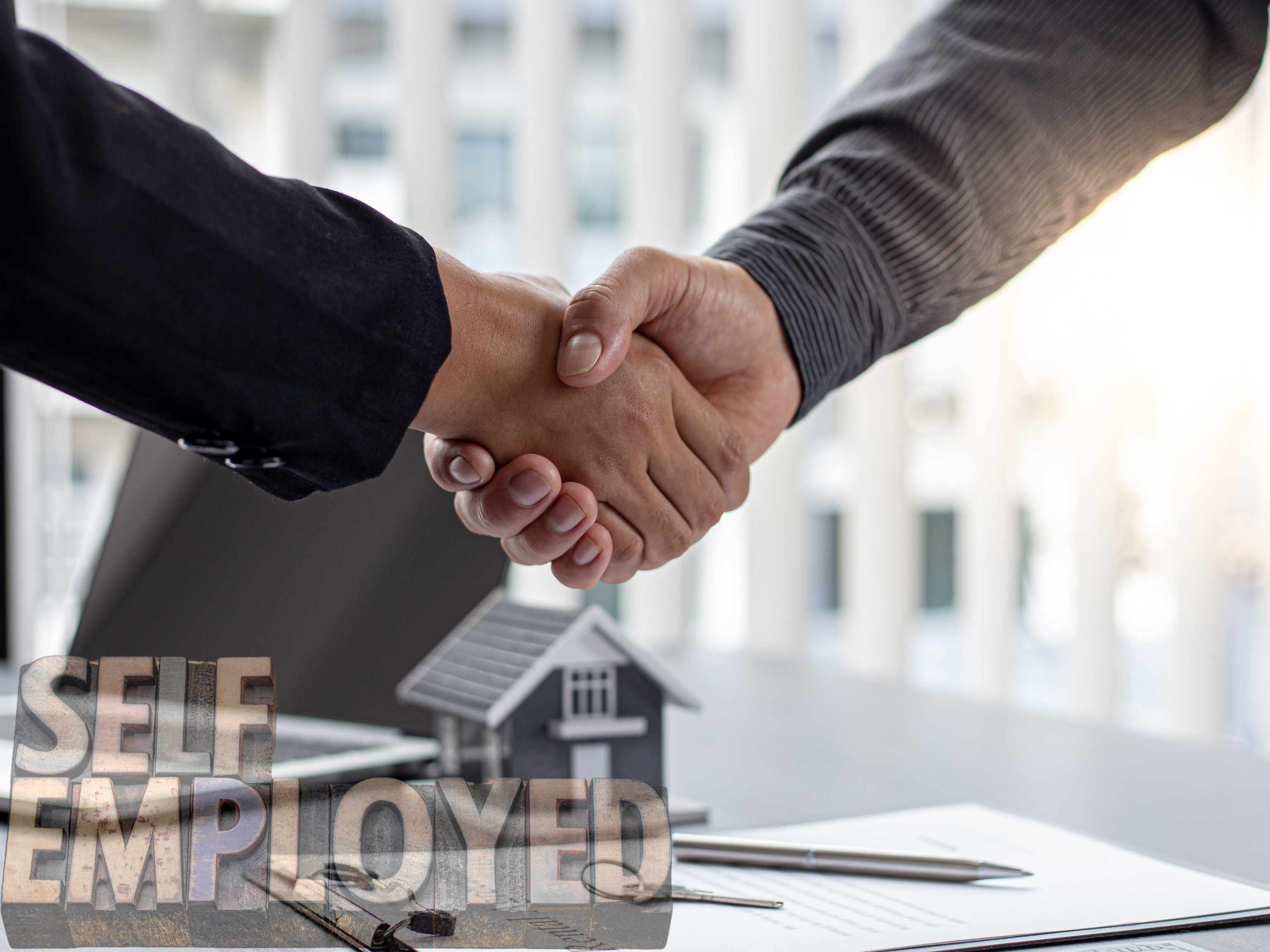 SELF EMPLOYED tag and handshake