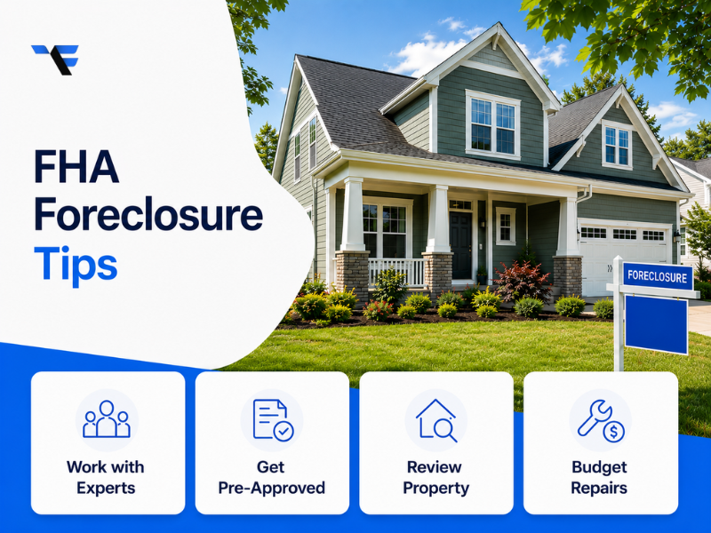 Tips to Buy a Foreclosed Home Using FHA Financing