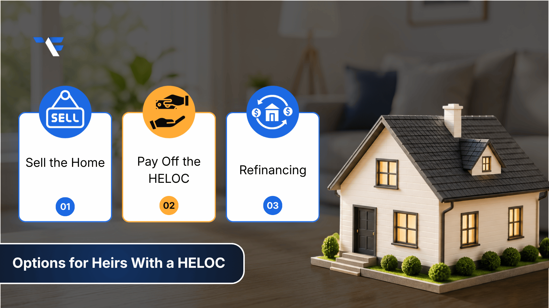 What Options Do Heirs Have When They Inherit a House With a HELOC?
