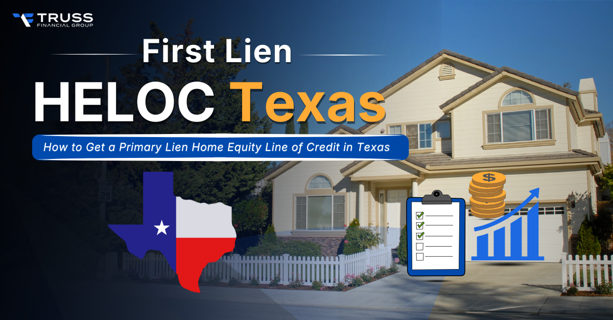 how to get a first position heloc in texas