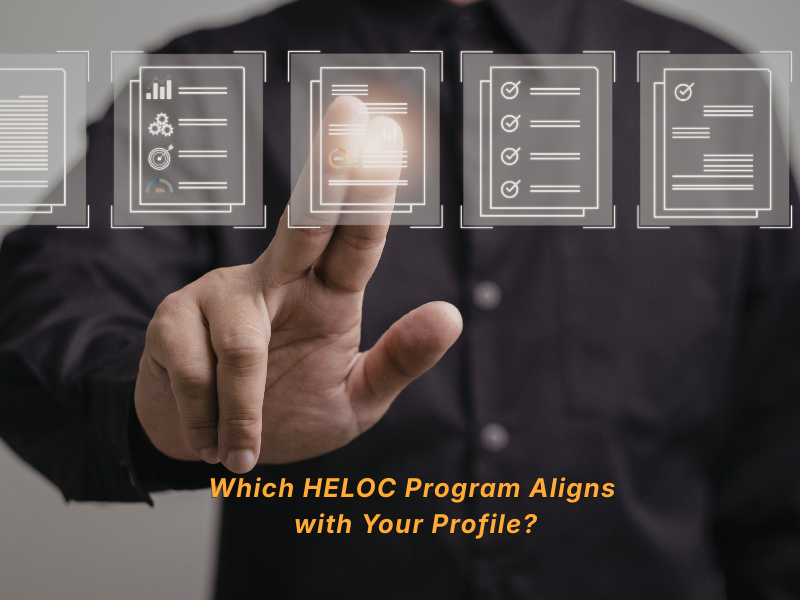 which heloc program fits your profile?