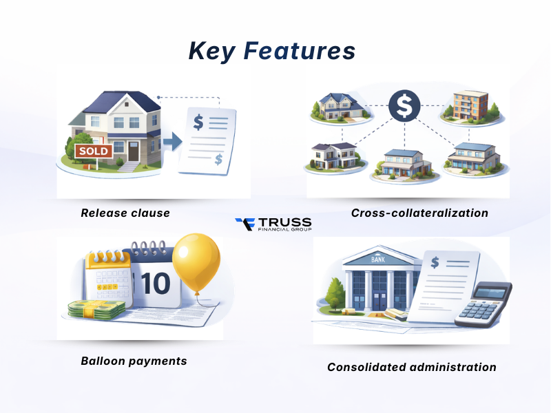 key features of blanket mortgage