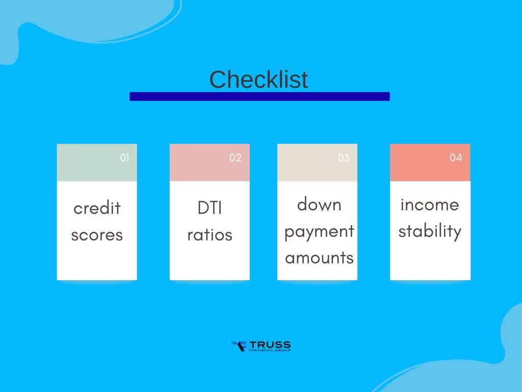 checklist for evaluation for loan eligibility