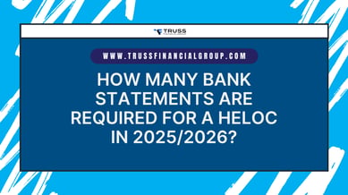 Learn how many bank statements you need for a HELOC in 2025/2026, including lender requirements, income options, and tips to qualify smoothly.